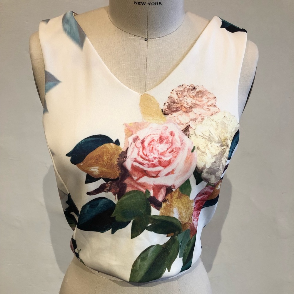 Floral Cropped Top